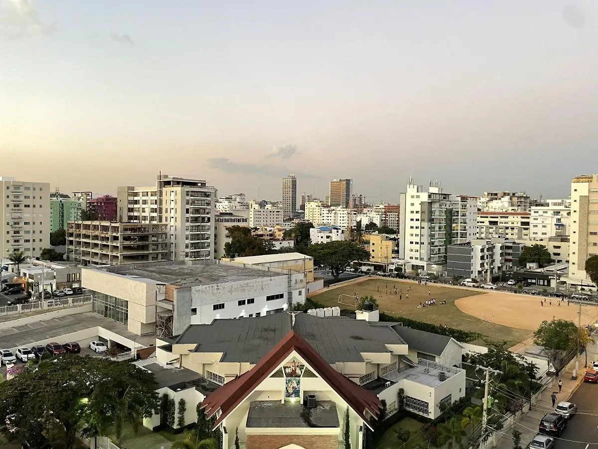 شقة Luxury 2Bedr, 2 Balcony Pool, Gym, Downtown سانتو دومينجو