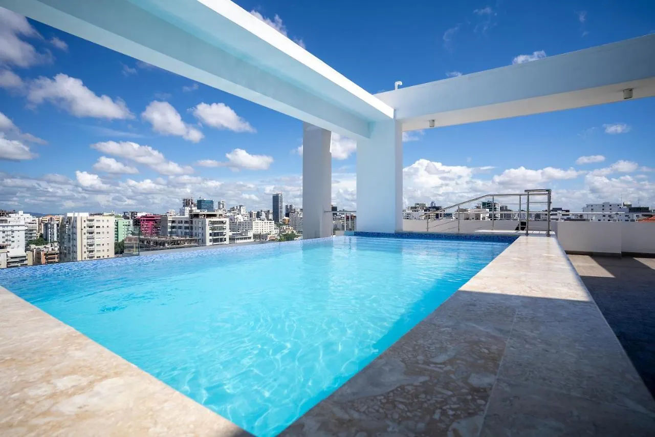 شقة Luxury 2Bedr, 2 Balcony Pool, Gym, Downtown سانتو دومينجو
